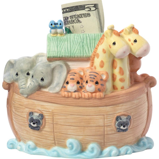 Precious Moments Noah's Ark Money Bank