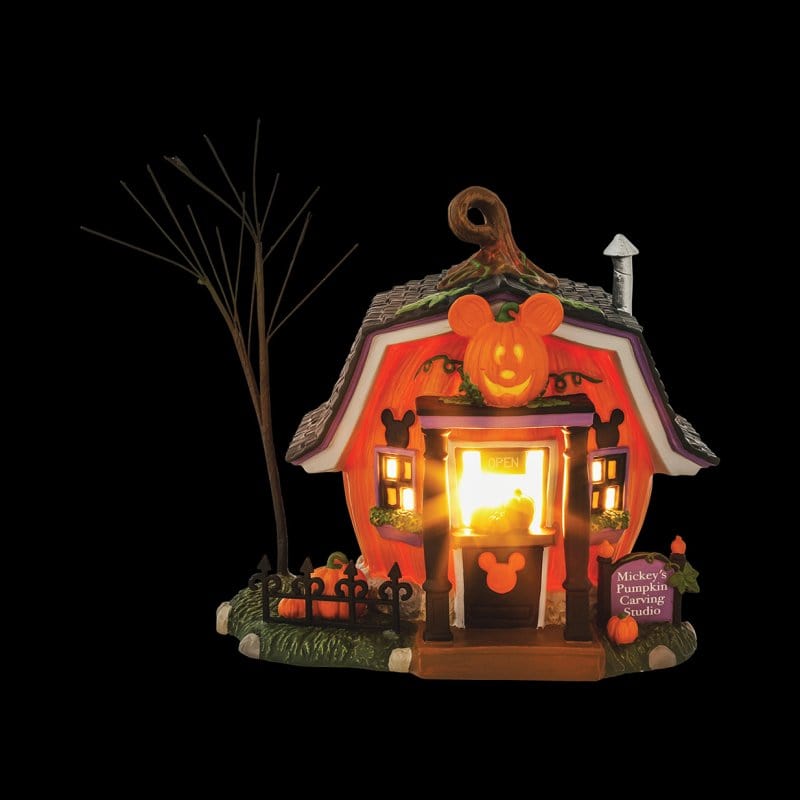 Pumpkintown Carving Studio Disney Village by Department 56