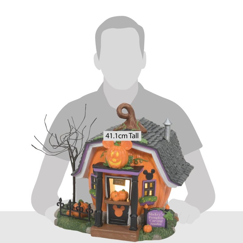 Pumpkintown Carving Studio Disney Village by Department 56
