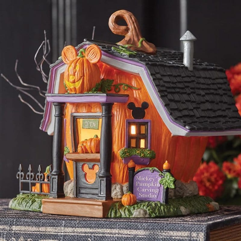Pumpkintown Carving Studio Disney Village by Department 56
