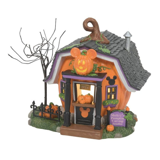 Pumpkintown Carving Studio Disney Village by Department 56