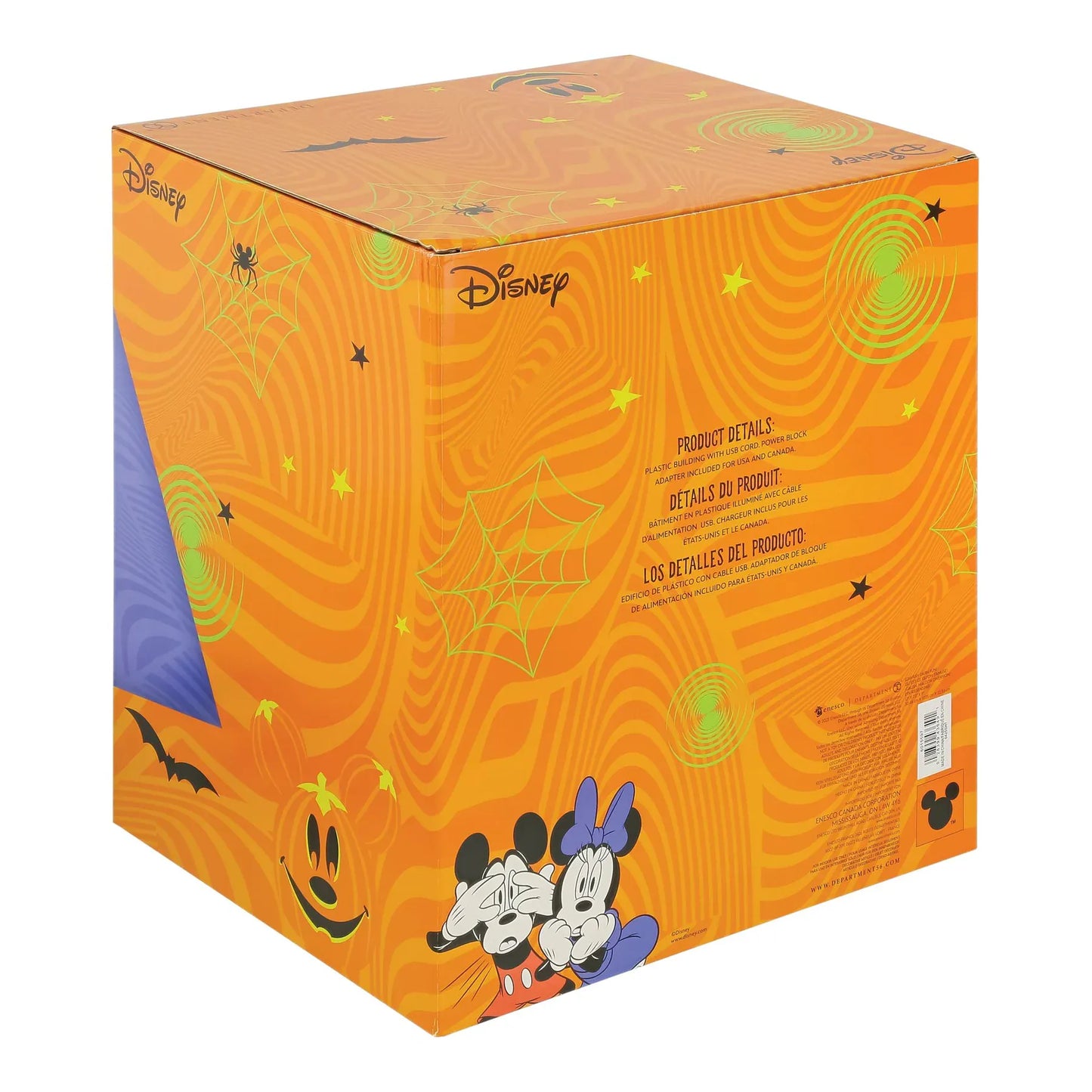 Pumpkintown Illuminated Ferris Wheel Figurine Disney Village By Department 56