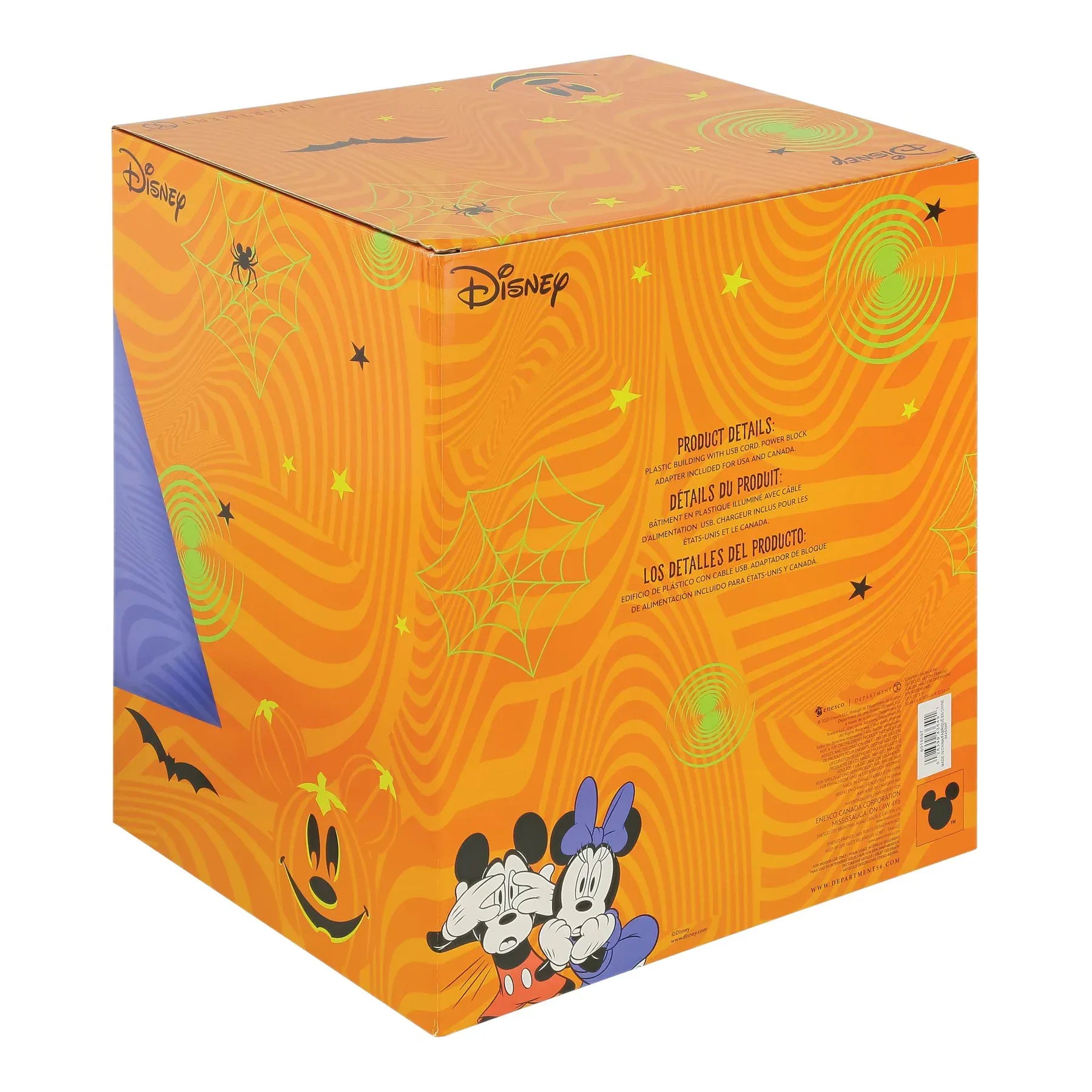Pumpkintown Illuminated Ferris Wheel Figurine Disney Village By Department 56