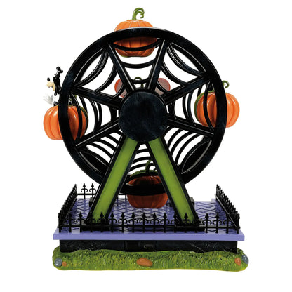 Pumpkintown Illuminated Ferris Wheel Figurine Disney Village By Department 56