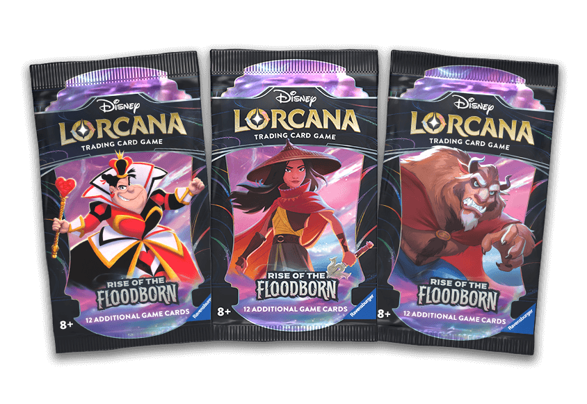 lorcana rise of the floodborne booster box by raveensburger