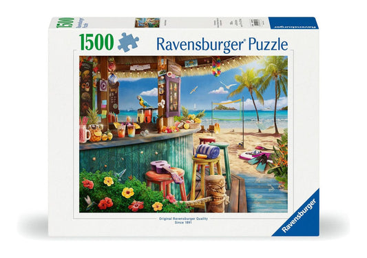 Ravensburger Beach Bar Breezes 1500 Piece Jigsaw Puzzle