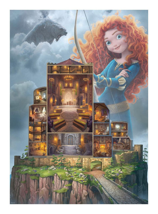 Ravensburger Disney Merida Castle 1000 Piece Jigsaw Puzzle