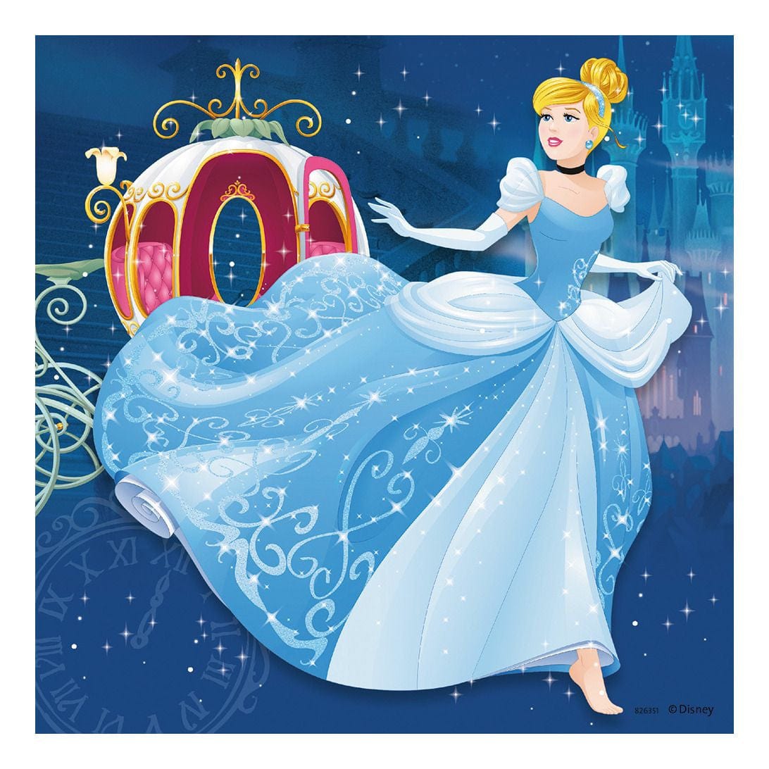 Ravensburger Disney Princess Adventure 3x 49 Piece Jigsaw Puzzle