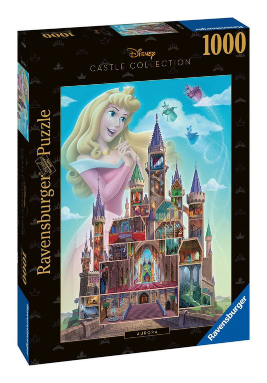 Ravensburger Disney Princess Castle Collection Aurora Castle 1000 Piece Jigsaw Puzzle