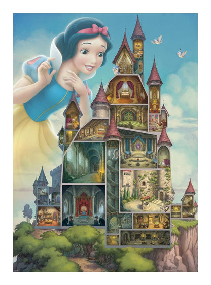 Ravensburger Disney Princess Castle Collection Snow White Castle 1000 Piece Jigsaw Puzzle