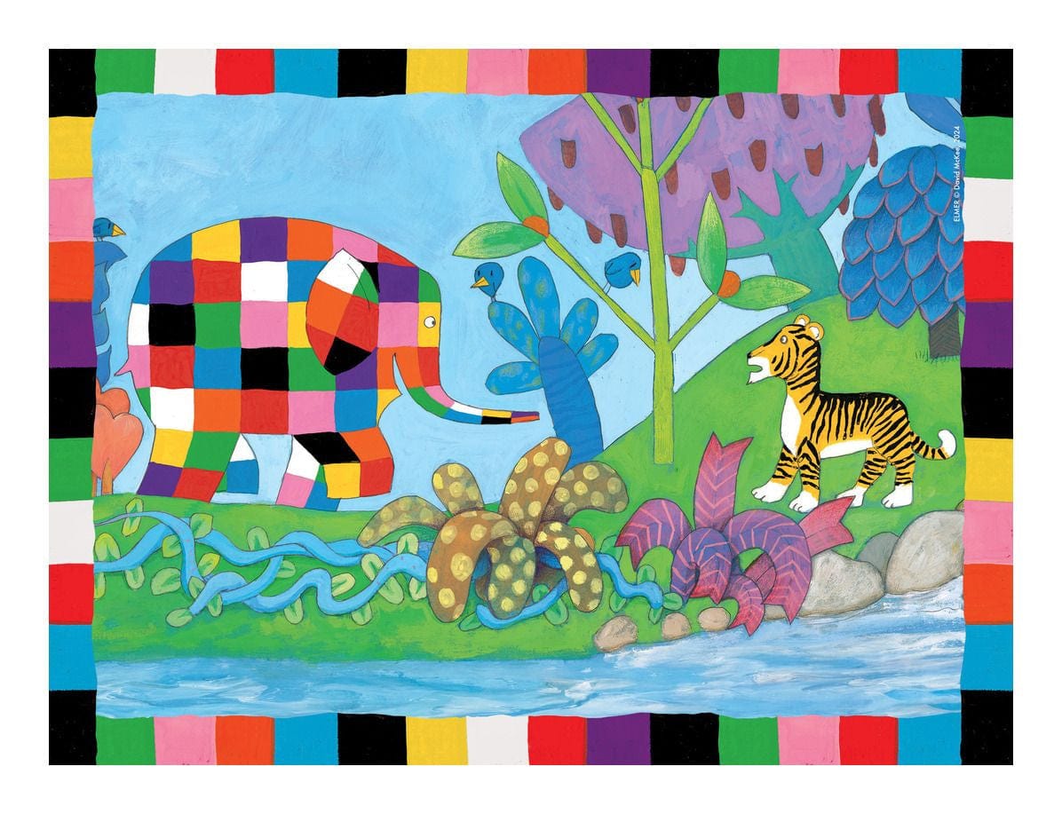 Ravensburger Elmer 4 In A Box Jigsaw Puzzle