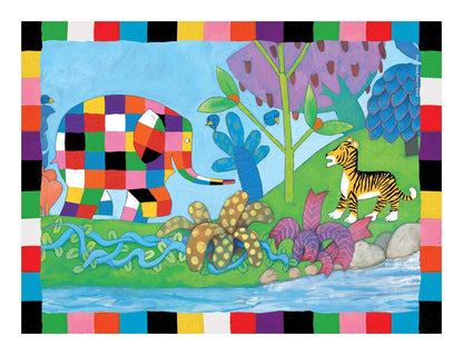 Ravensburger Elmer 4 In A Box Jigsaw Puzzle