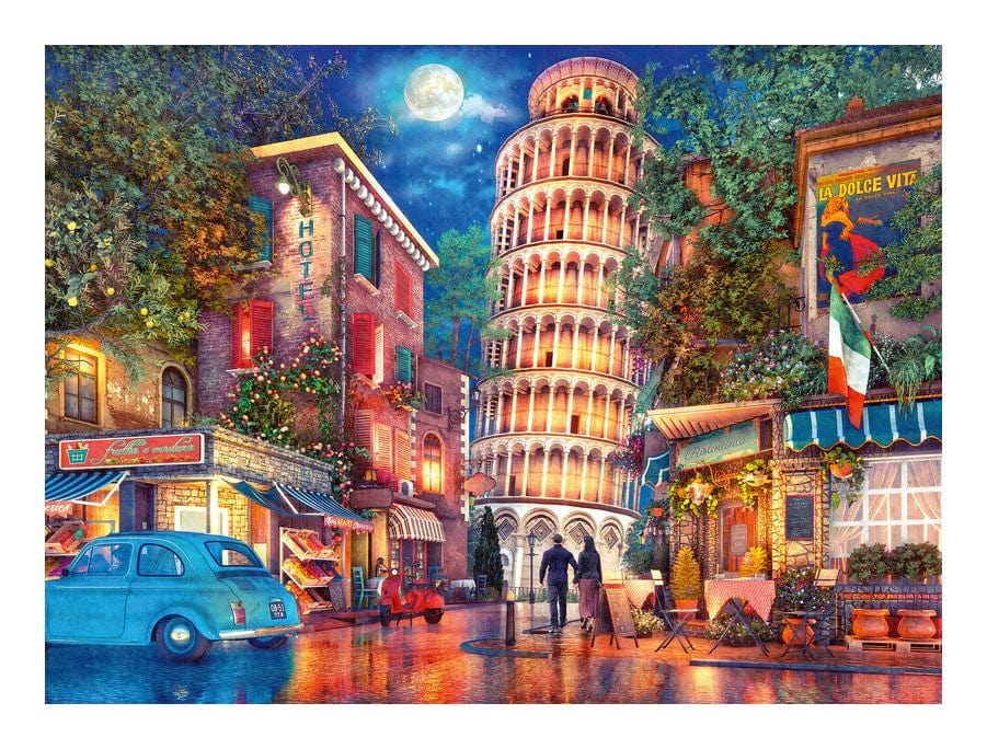 Ravensburger Evening In Pisa 500 Piece Jigsaw Puzzle