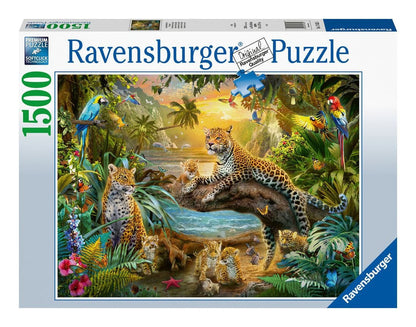 Ravensburger Leopards In The Jungle 1500 Piece Jigsaw Puzzle
