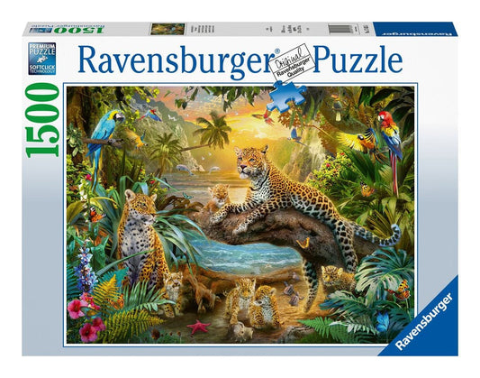 Ravensburger Leopards In The Jungle 1500 Piece Jigsaw Puzzle