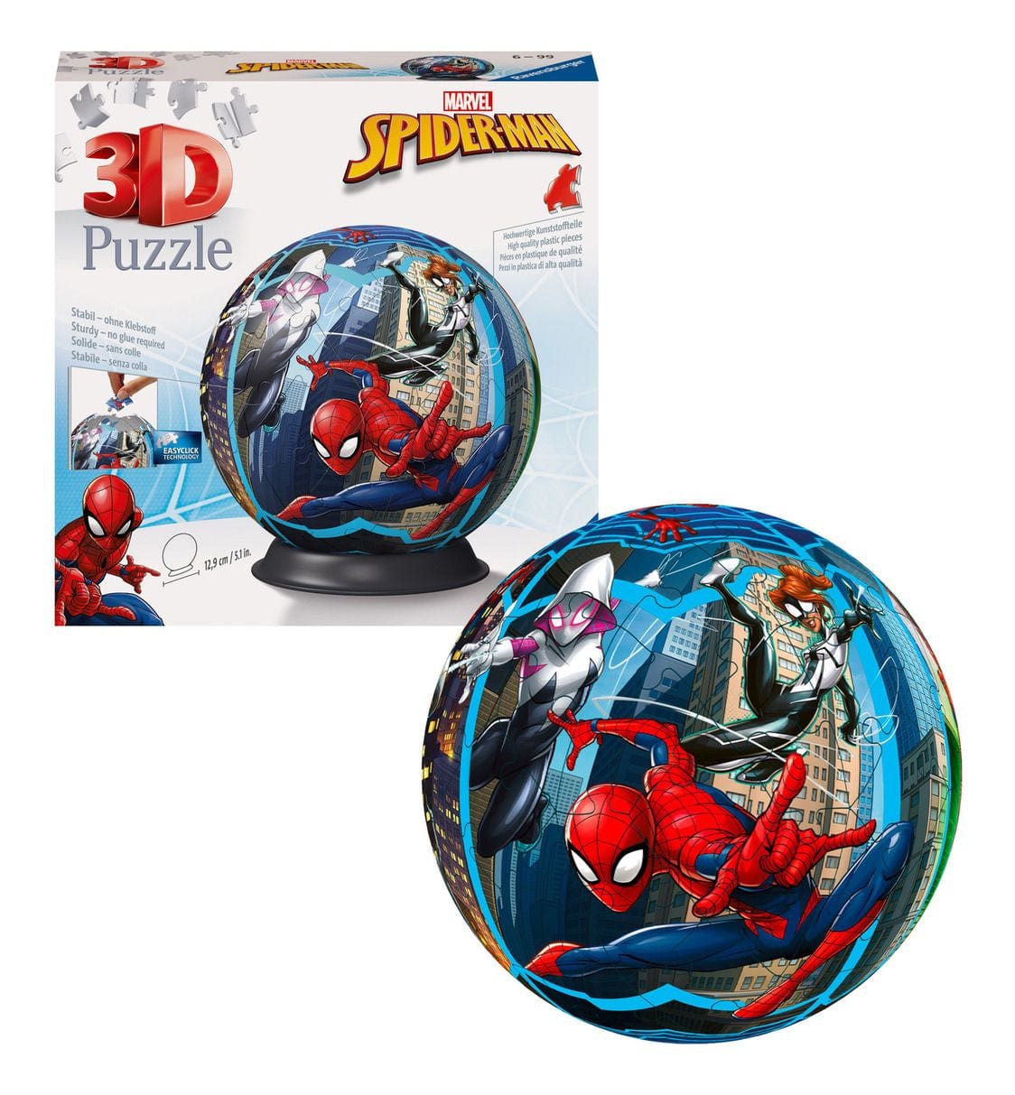 Ravensburger Marvel Spider-Man 72 Piece 3D Jigsaw Puzzle