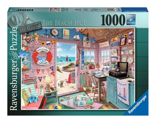 Ravensburger My Haven No. 7 The Beach Hut 1000 Piece Jigsaw Puzzle