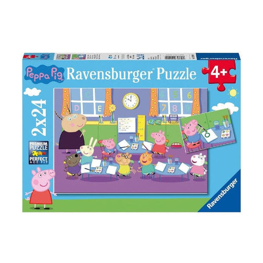 Ravensburger Peppa Pig 2x24 Piece Jigsaw Puzzle