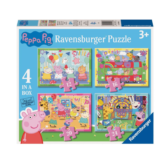 Ravensburger Peppa Pig 4 In A Box Jigsaw Puzzle