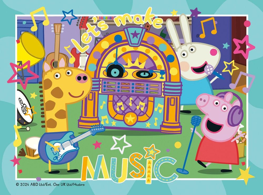 Ravensburger Peppa Pig 4 In A Box Jigsaw Puzzle