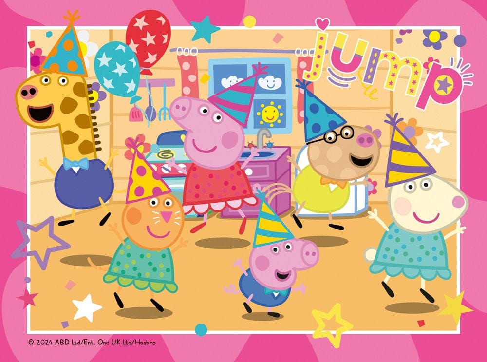 Ravensburger Peppa Pig 4 In A Box Jigsaw Puzzle