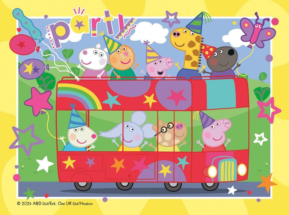 Ravensburger Peppa Pig 4 In A Box Jigsaw Puzzle