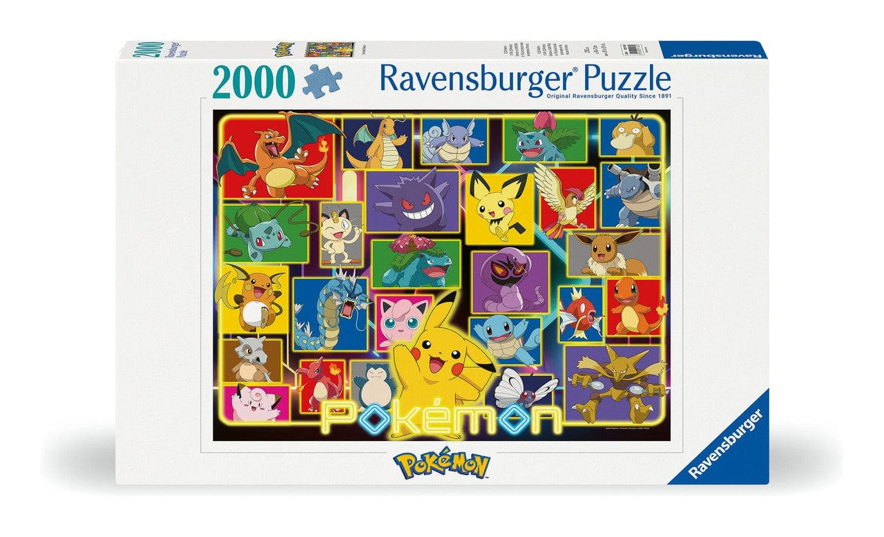 Ravensburger Pokemon 2000 Piece Jigsaw Puzzle