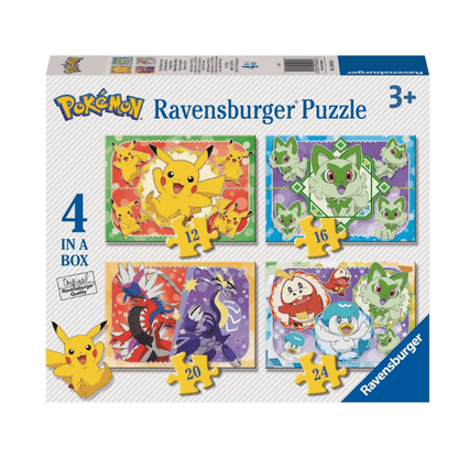 Ravensburger Pokemon 4 In A Box Jigsaw Puzzle