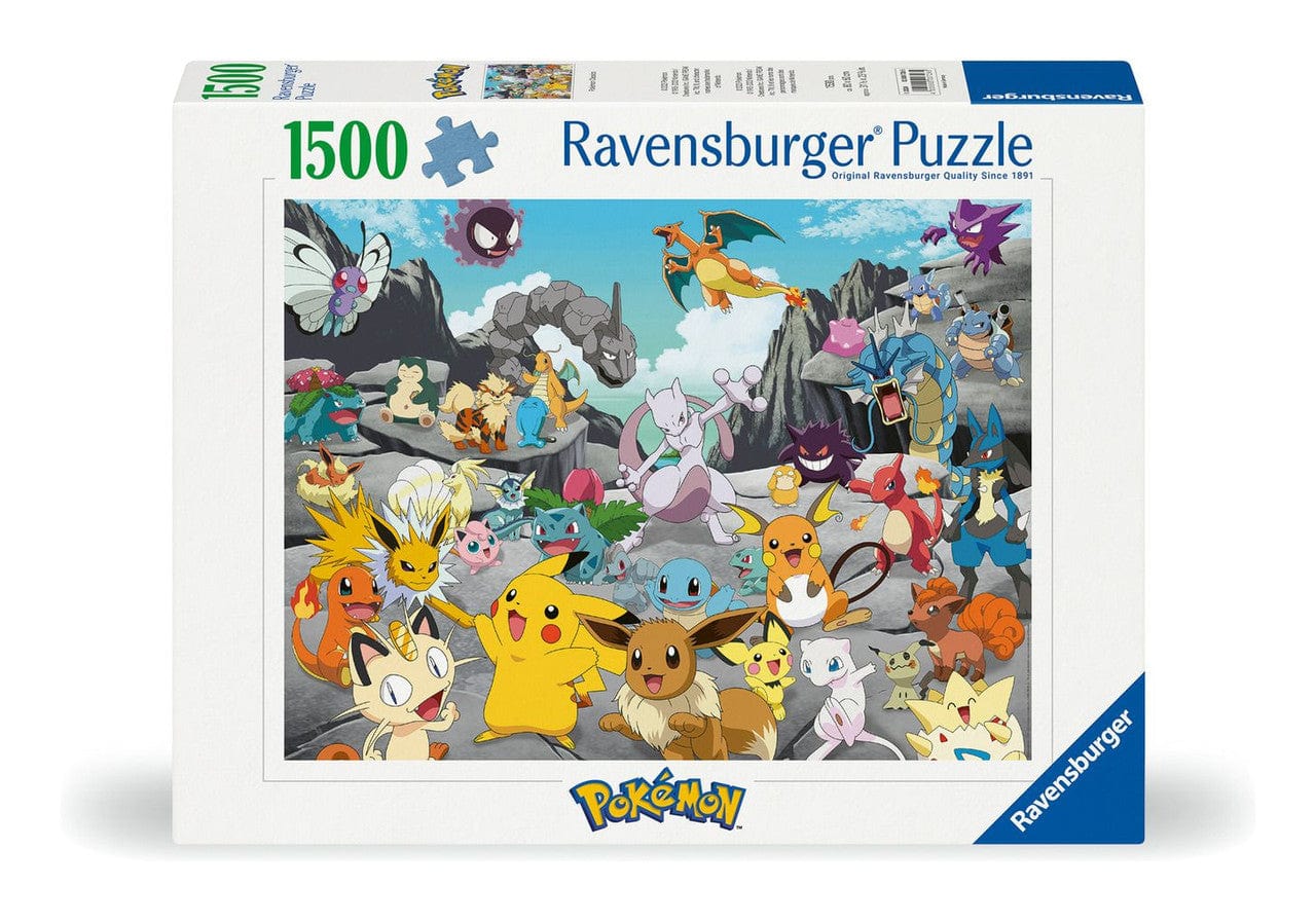 Ravensburger Pokémon Classics 1500 Piece Jigsaw Puzzle