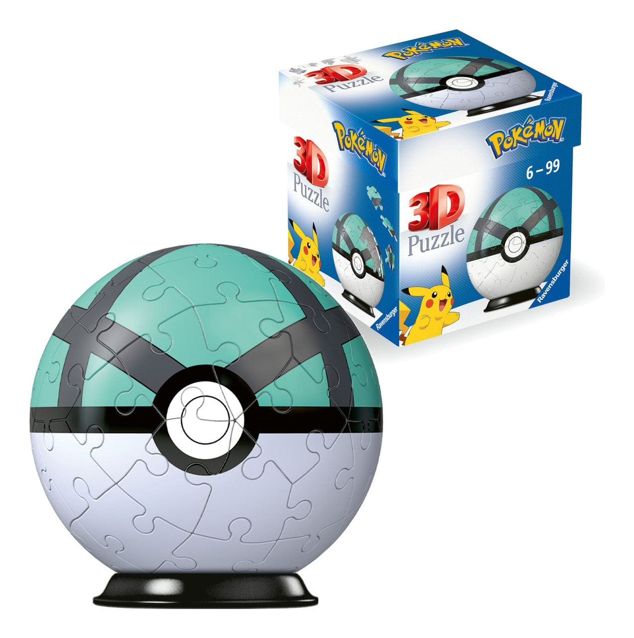 Ravensburger Pokemon Net Ball 55 Piece 3D Jigsaw Puzzle