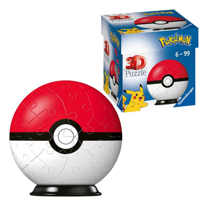 Ravensburger Pokemon Pokeball 54 Piece 3D Jigsaw Puzzle
