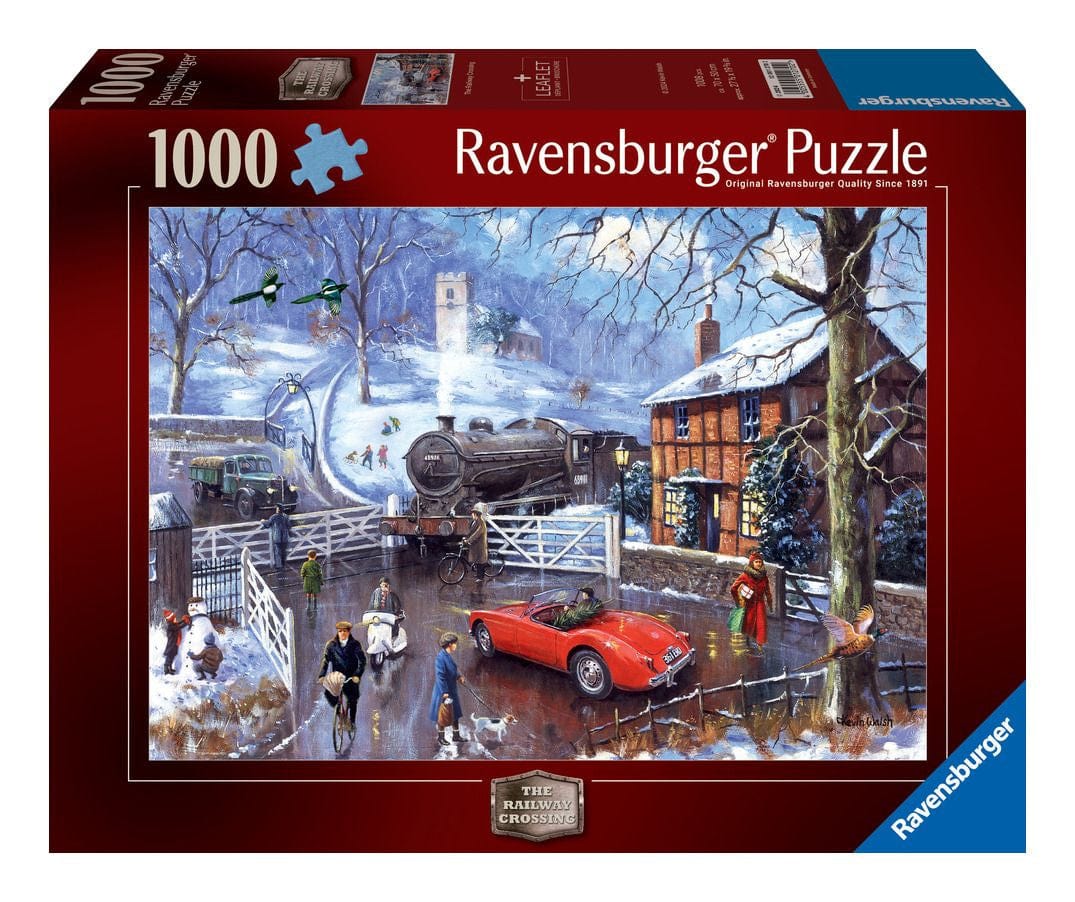 Ravensburger Railway Crossing 1000 Piece Jigsaw Puzzle