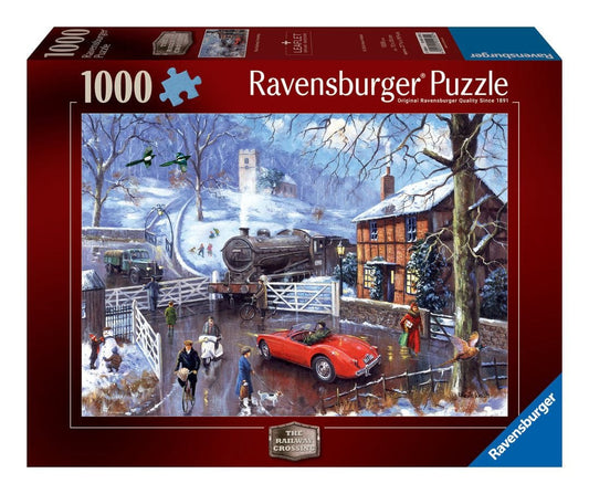 Ravensburger Railway Crossing 1000 Piece Jigsaw Puzzle