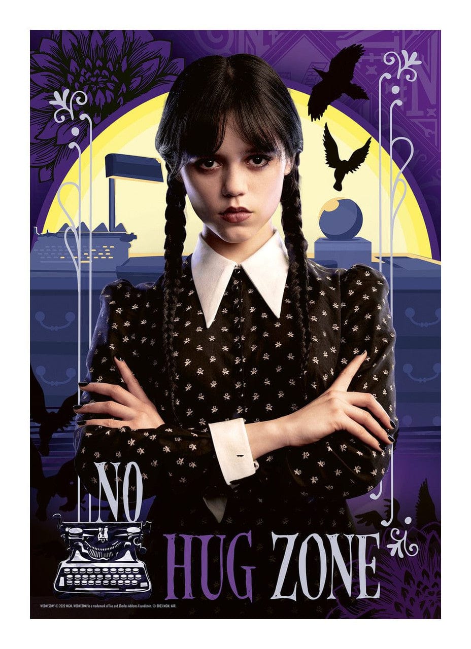 Ravensburger Wednesday - No Hug Zone 300 Piece Jigsaw Puzzle