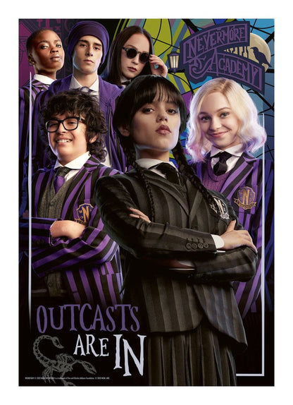 Ravensburger Wednesday - Outcasts Are In 300 Piece Jigsaw Puzzle