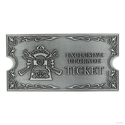 Resident Evil 4 Metal Exclusive Upgrade Ticket