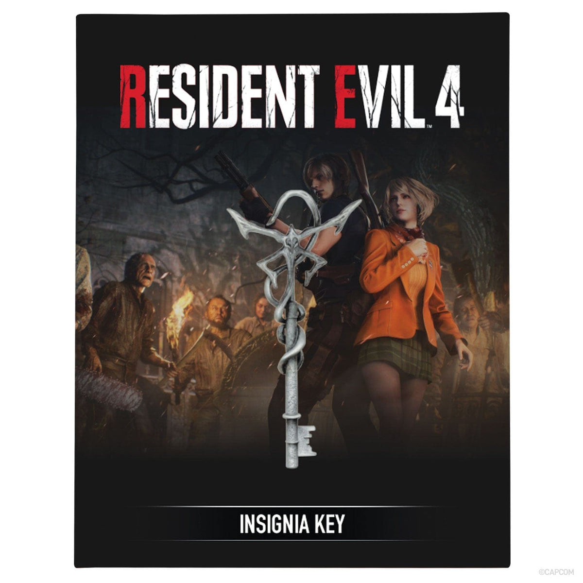 Resident Evil 4 Replica Insignia Key