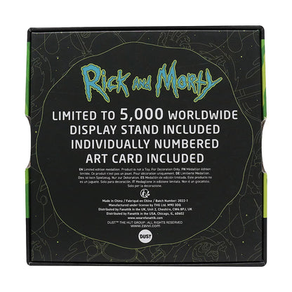 Rick And Morty Limited Edition Medallion