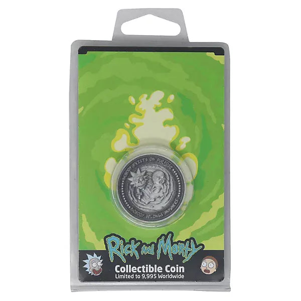 Ricky & Morty Limited Edition Collectible Coin