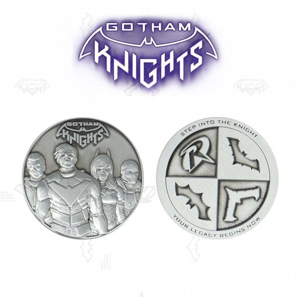 gotham knights coin by fanattik