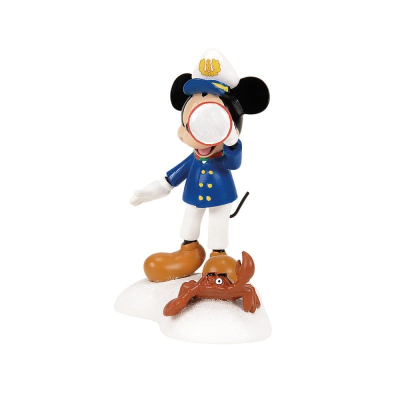Santa Ahoy! Mickey Figurine Disney Village by Department 56