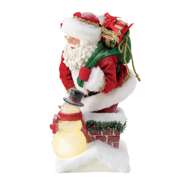 Santa Stop Here! Figurine Possible Dreams by Department 56 6017804