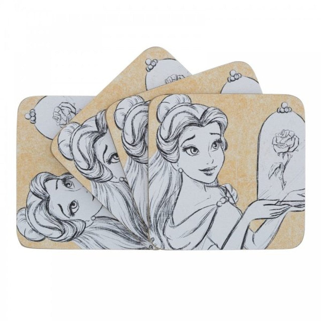 Set of Disney Mono Coasters One at Random