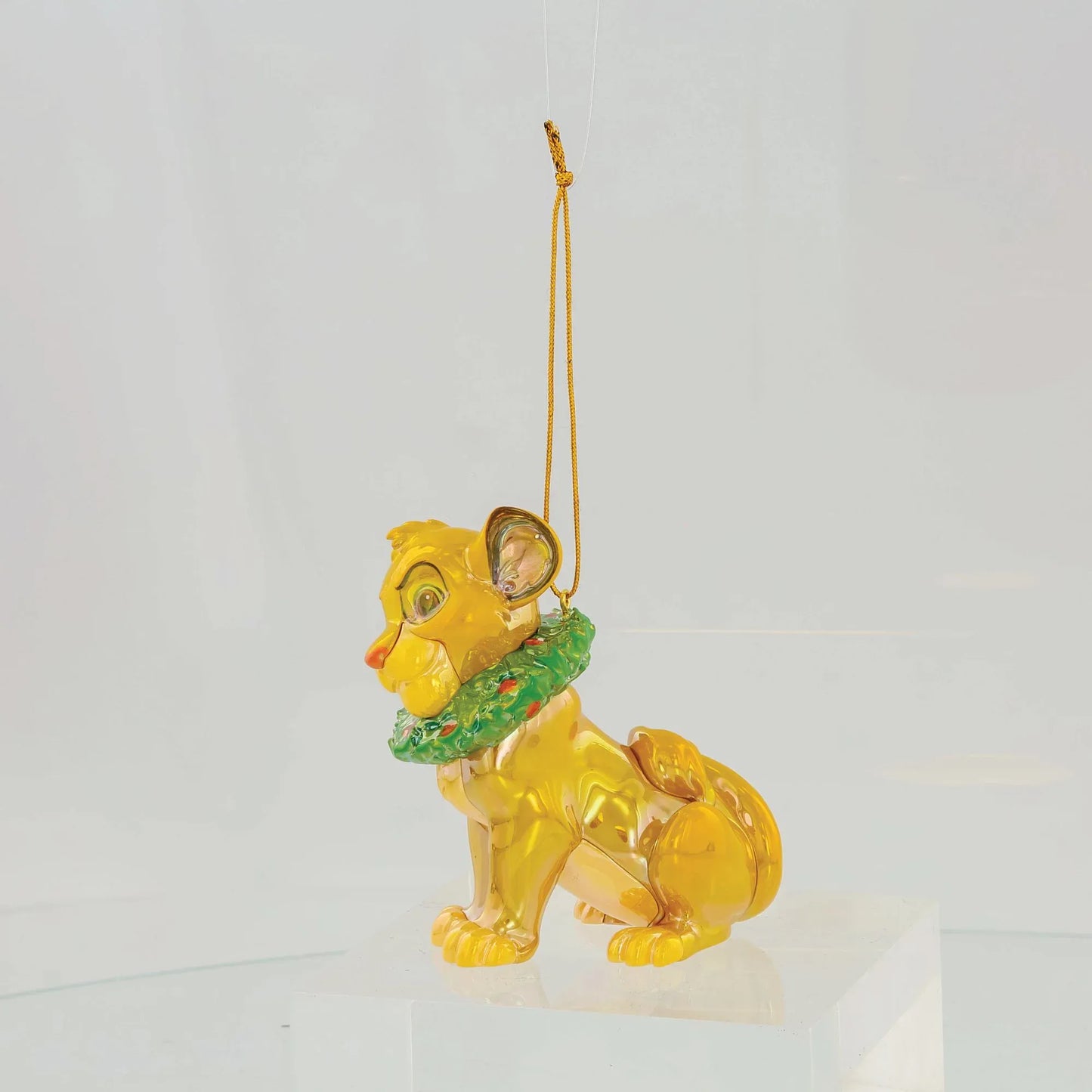 Simba with Wreath Hanging Ornament Disney by Department 56 6019127