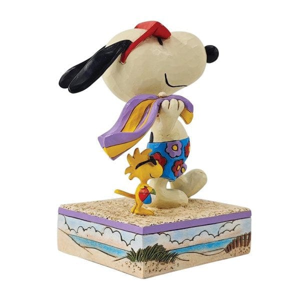 Snoopy and Woodstock On The Beach Peanuts By Jim Shore Figurine 6014338