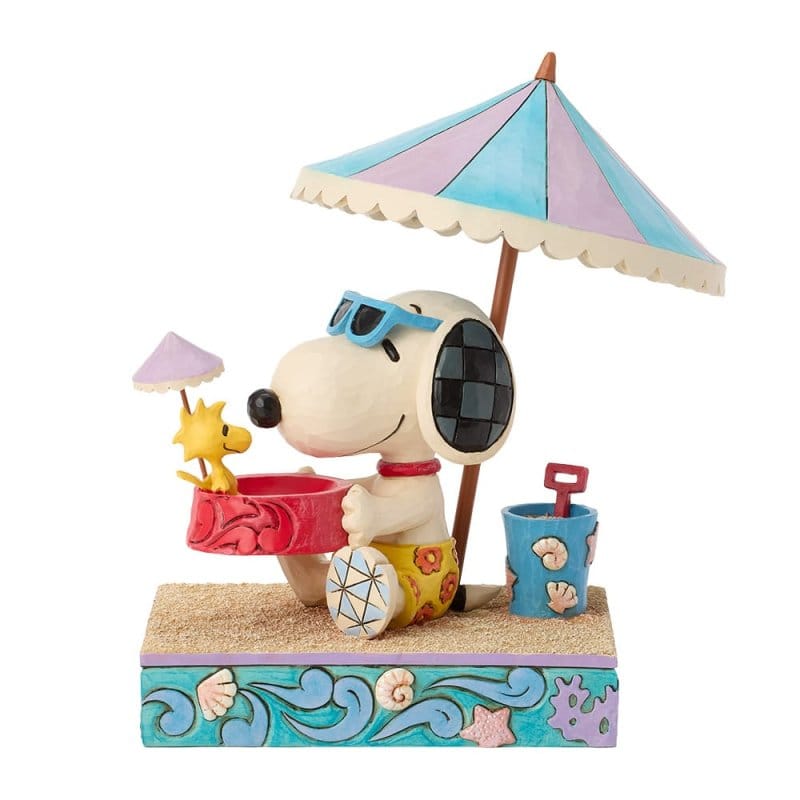 Snoopy At Beach Figurine Peanuts by Jim Shore