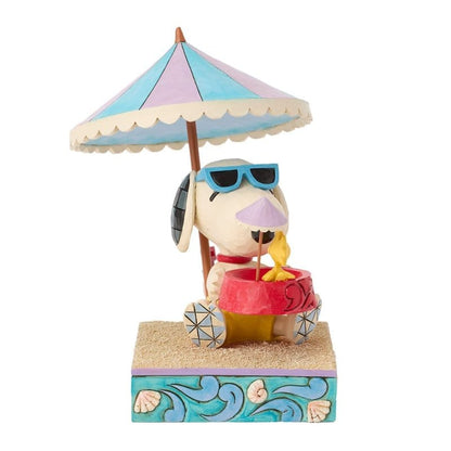 Snoopy At Beach Figurine Peanuts by Jim Shore