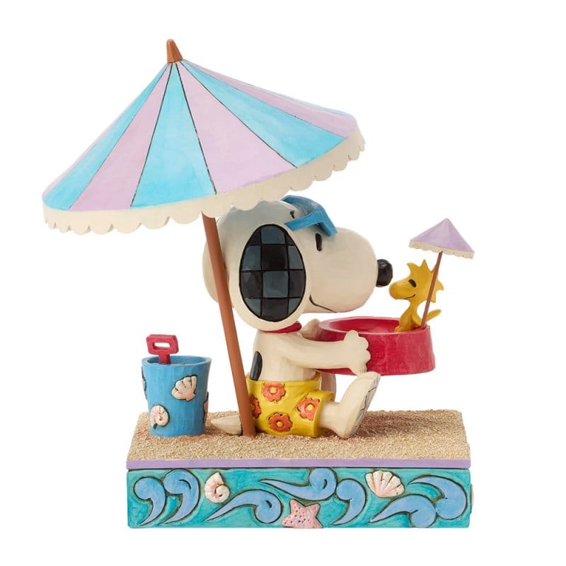 Snoopy At Beach Figurine Peanuts by Jim Shore