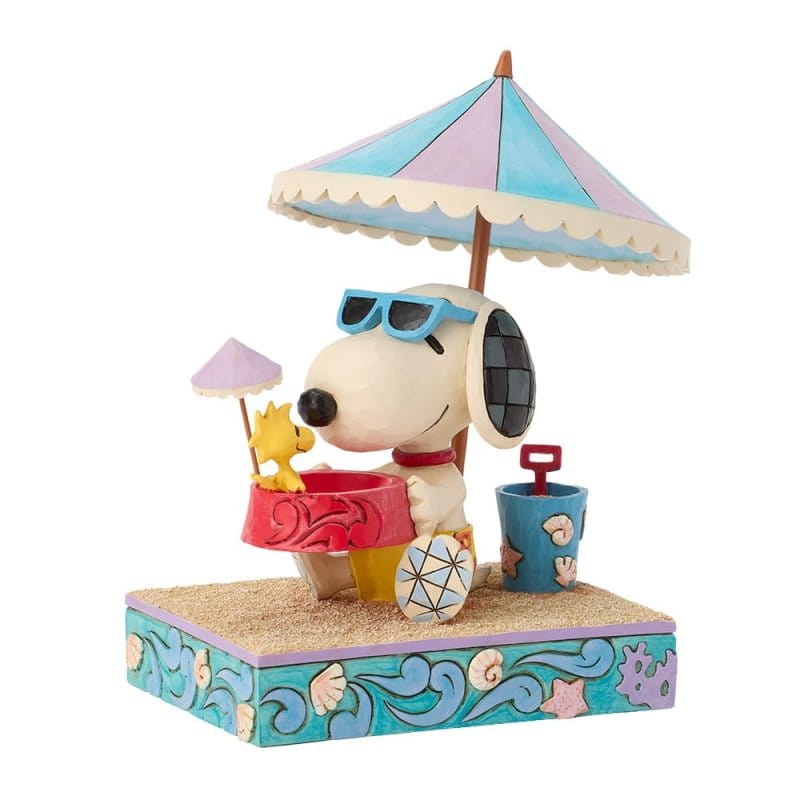 Snoopy At Beach Figurine Peanuts by Jim Shore