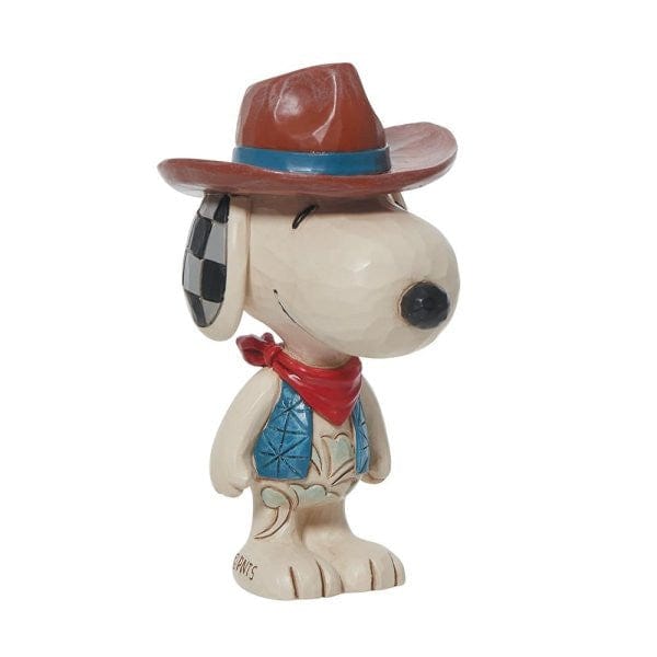 Snoopy Cowboy Mini Figurine By Jim Shore 6013038